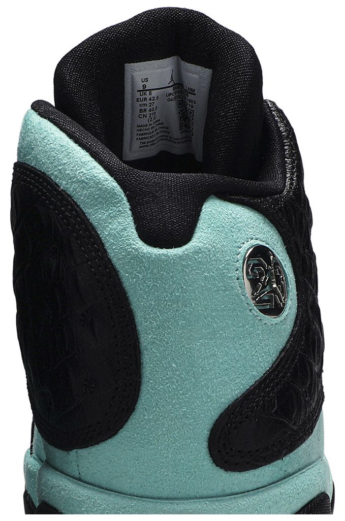 Jordan 13 Retro Black Island Green