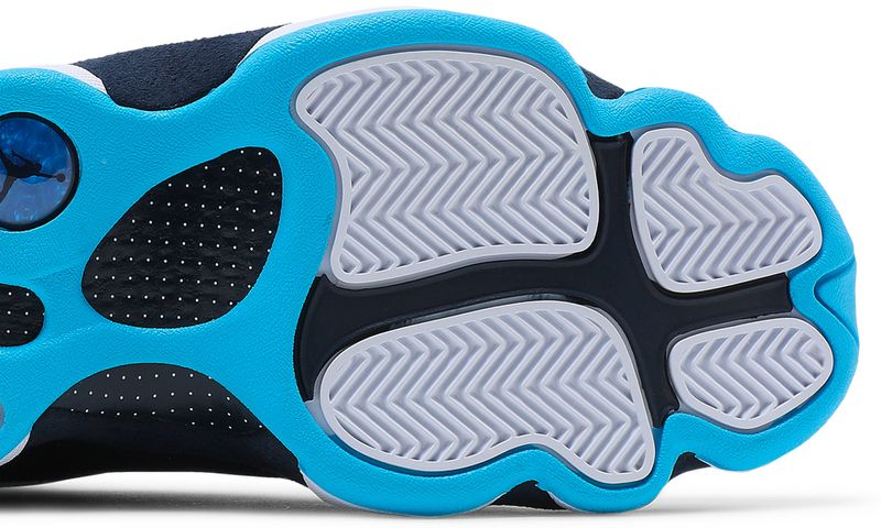 Jordan 13 Retro Obsidian Powder Blue White