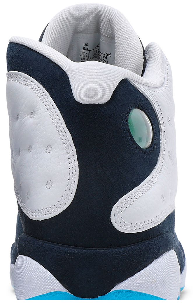Jordan 13 Retro Obsidian Powder Blue White