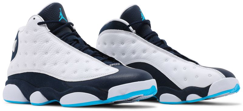 Jordan 13 Retro Obsidian Powder Blue White