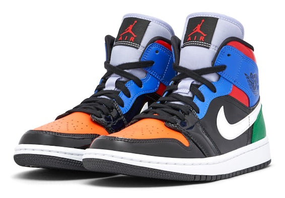 Jordan 1 Mid Multi Patent (Women's)