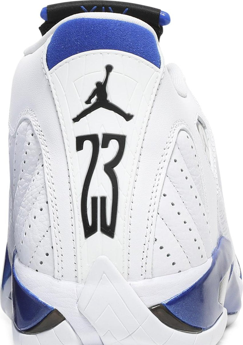 Jordan 14 Retro White Hyper Royal