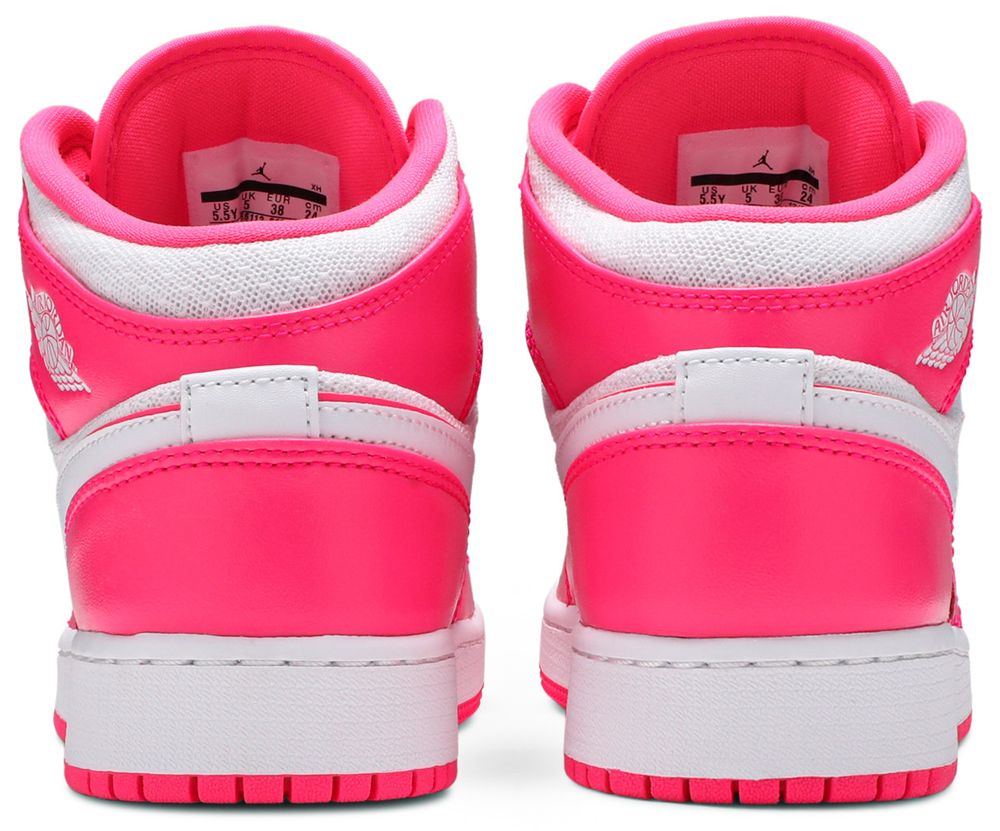 Jordan 1 Mid Hyper Pink White (GS)