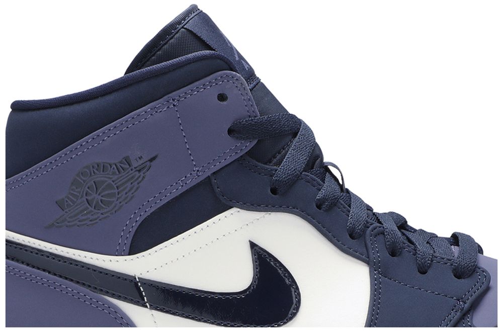Jordan 1 Mid Obsidian Sanded Purple