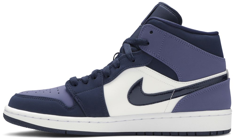 Jordan 1 Mid Obsidian Sanded Purple