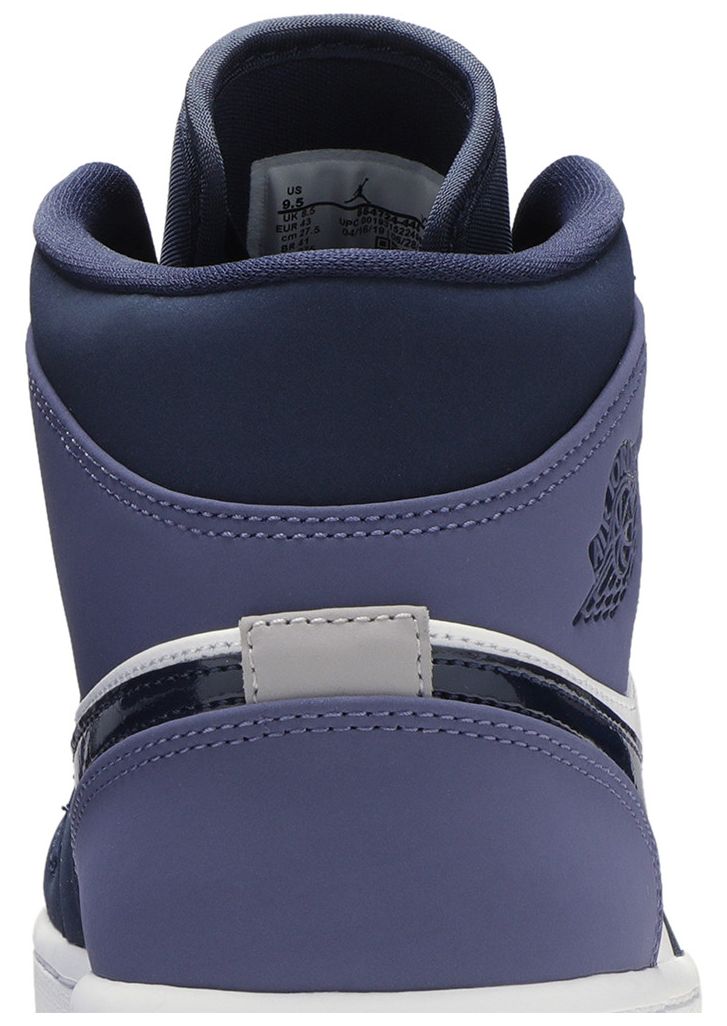 Jordan 1 Mid Obsidian Sanded Purple