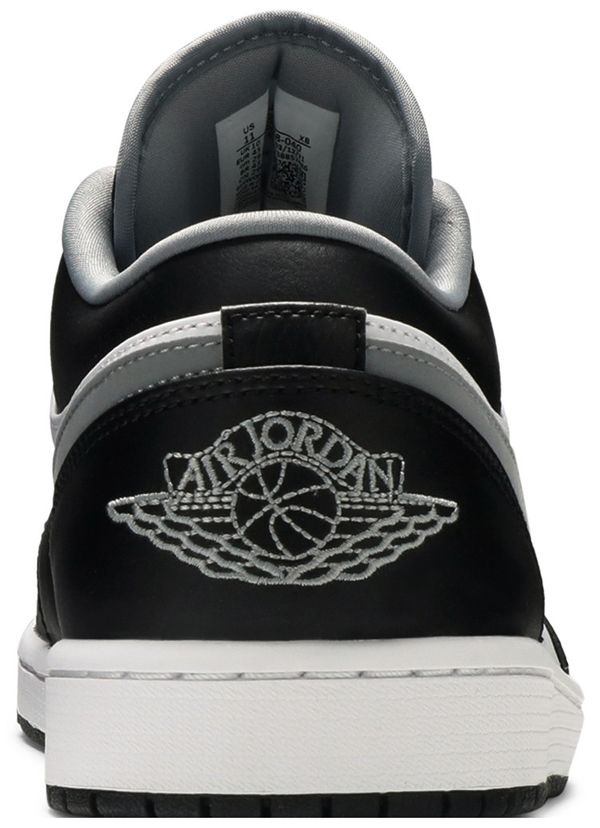 Jordan 1 Low Black White Grey