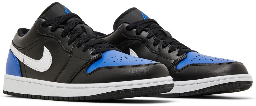 Jordan 1 Low Black Royal Toe
