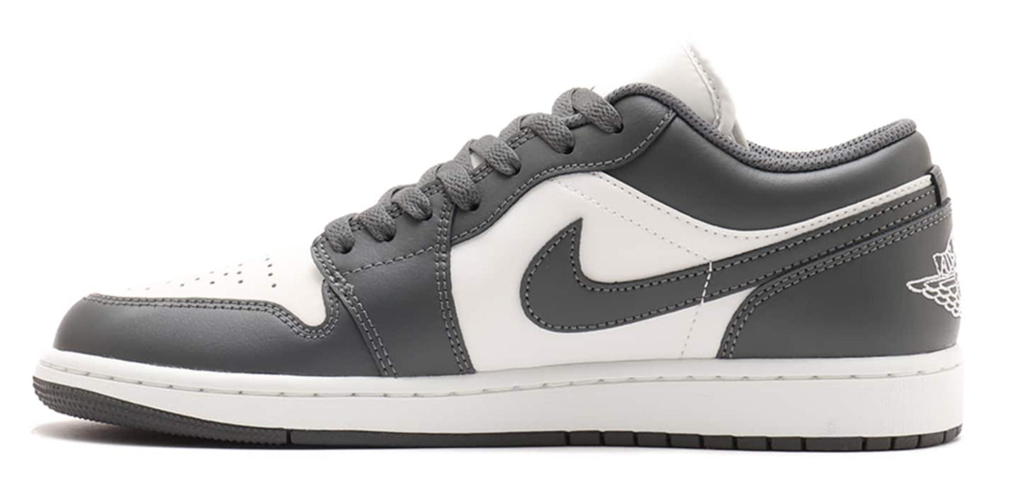 Jordan 1 Low Grey White