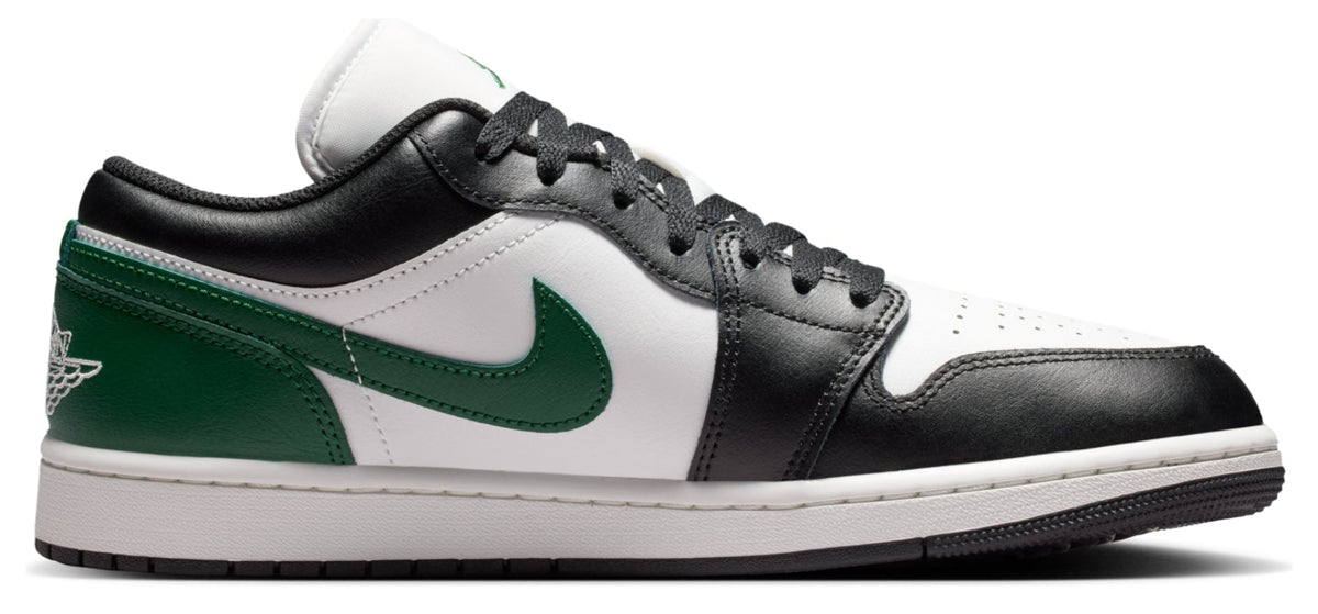 Jordan 1 Low Black Gorge Green Summit White
