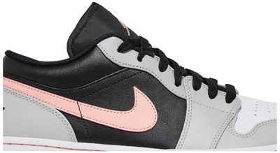Jordan 1 Low Black Grey Pink