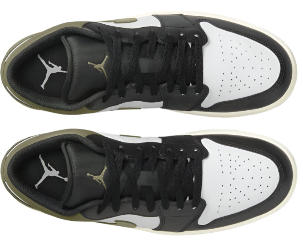 Jordan 1 Low Black Toe Medium Olive