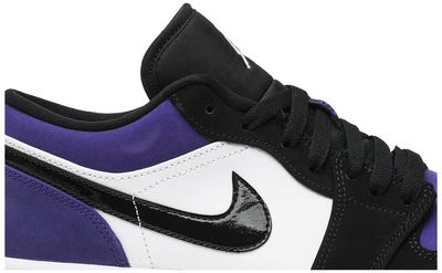 Jordan 1 Low Court Purple