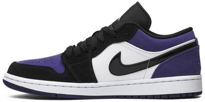 Jordan 1 Low Court Purple