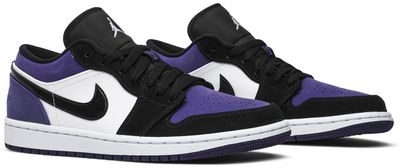 Jordan 1 Low Court Purple
