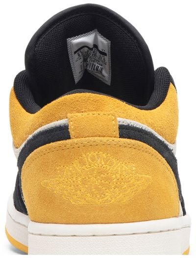 Jordan 1 Low Sail University Gold Black