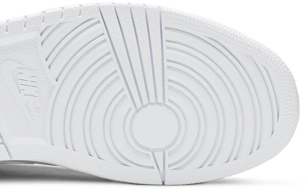 Jordan 1 Low Triple White Tumbled Leather