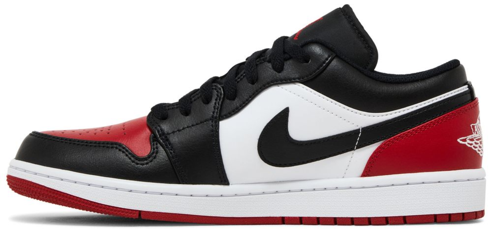 Jordan 1 Low Bred Toe 2.0