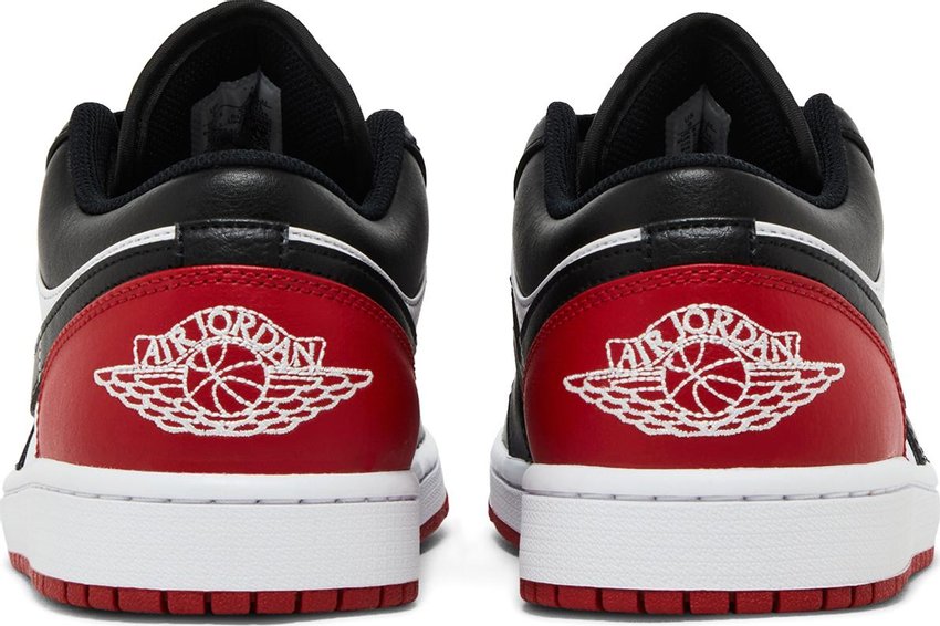 Jordan 1 Low Bred Toe 2.0