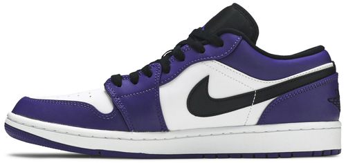 Jordan 1 Low Court Purple White