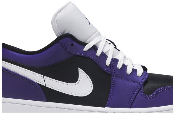 Jordan 1 Low Court Purple Black