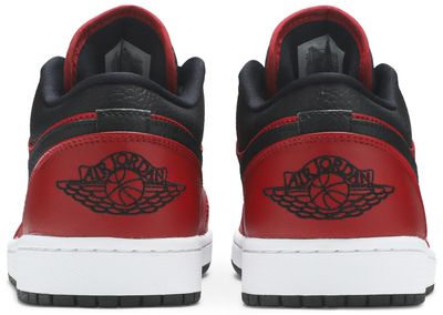 Jordan 1 Low Reverse Bred Pebbled Swoosh