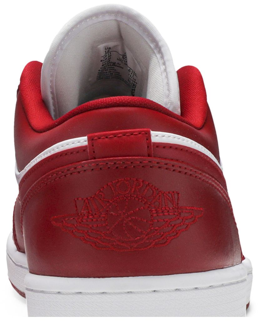Jordan 1 Low Gym Red White
