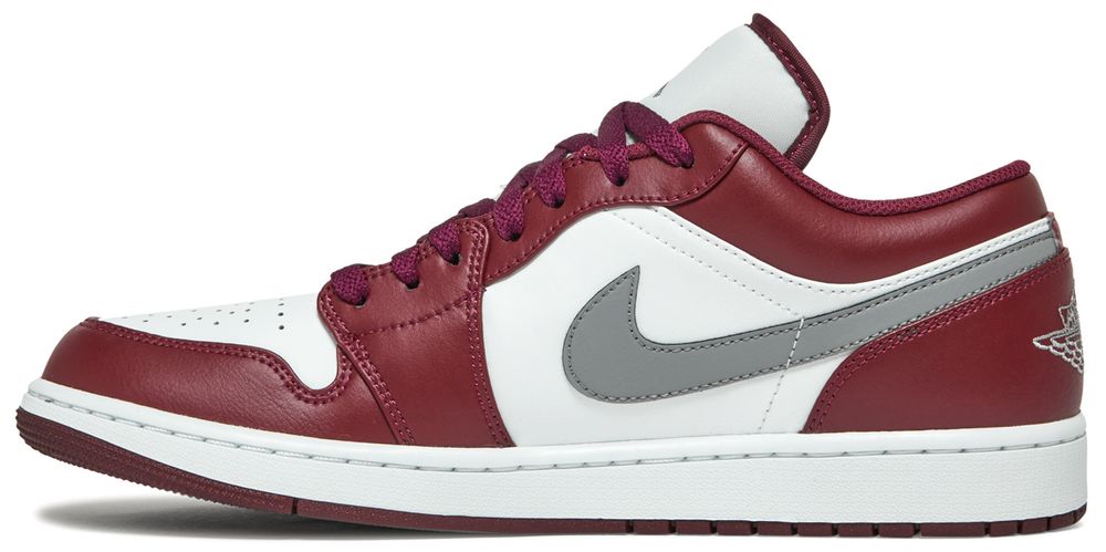Jordan 1 Low White Bordeaux