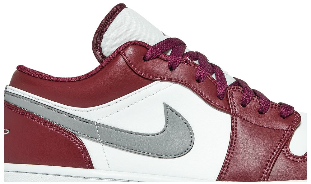 Jordan 1 Low White Bordeaux