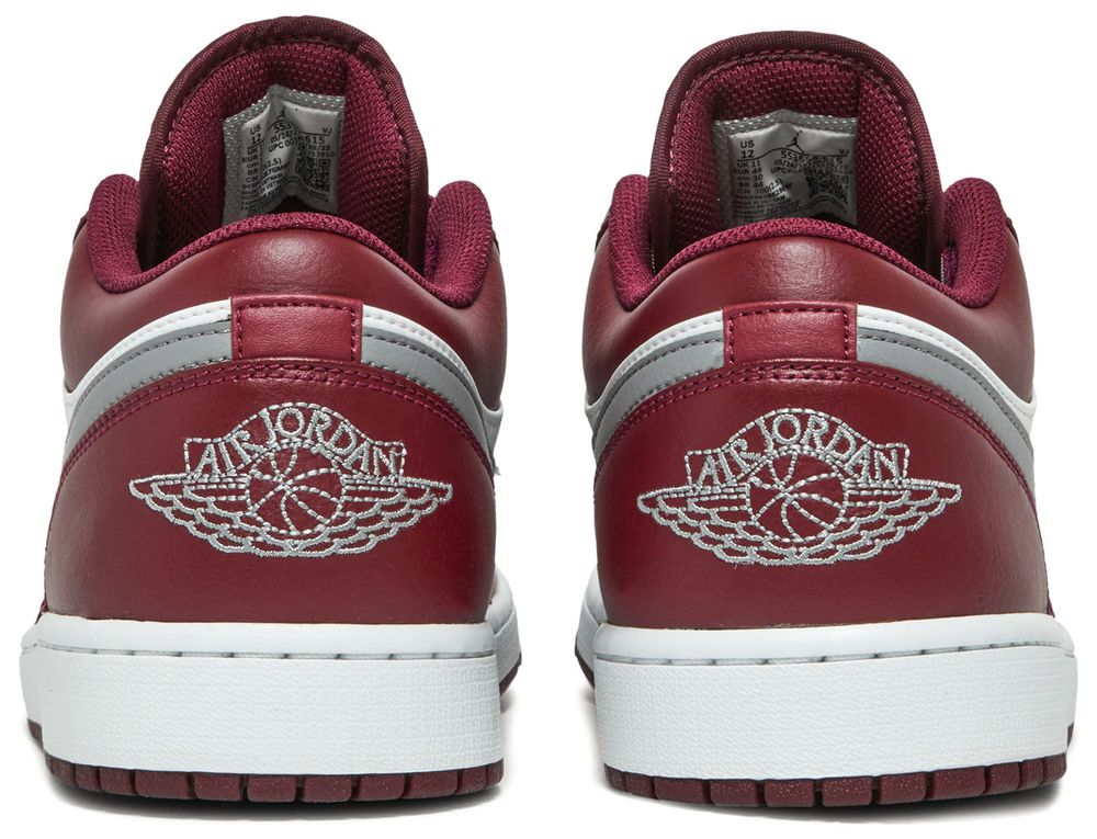 Jordan 1 Low White Bordeaux