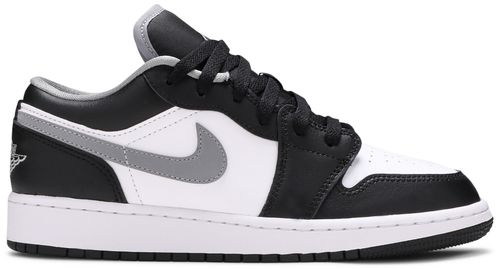 Jordan 1 Low Black White Grey (GS)