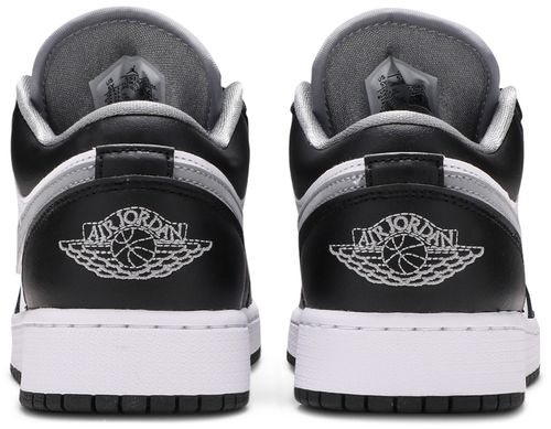 Jordan 1 Low Black White Grey (GS)