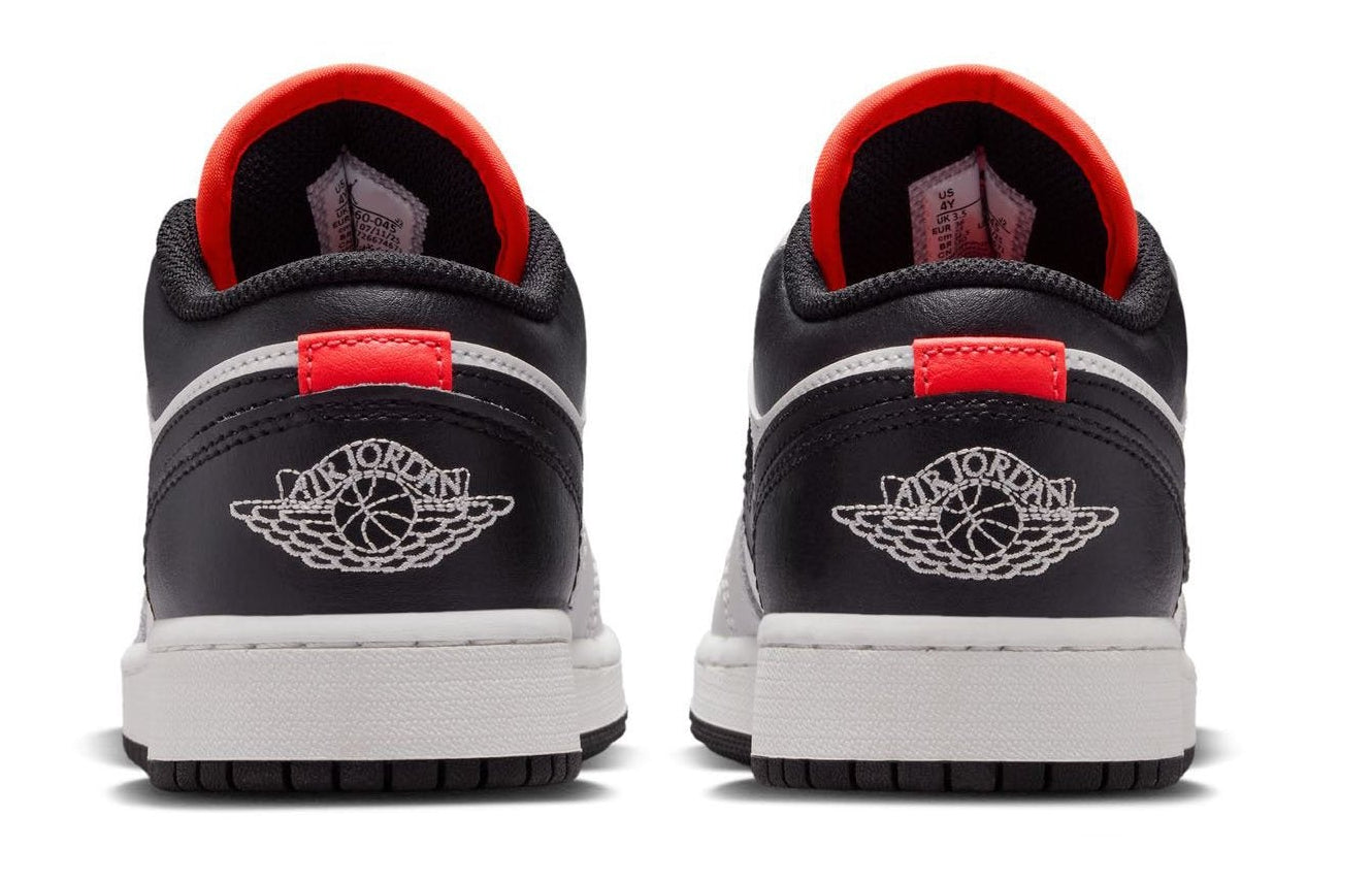 Jordan 1 Low Black Summit White Infrared (GS)