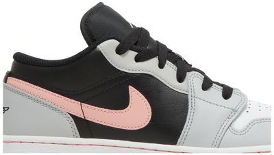 Jordan 1 Low Black Grey Pink (GS)