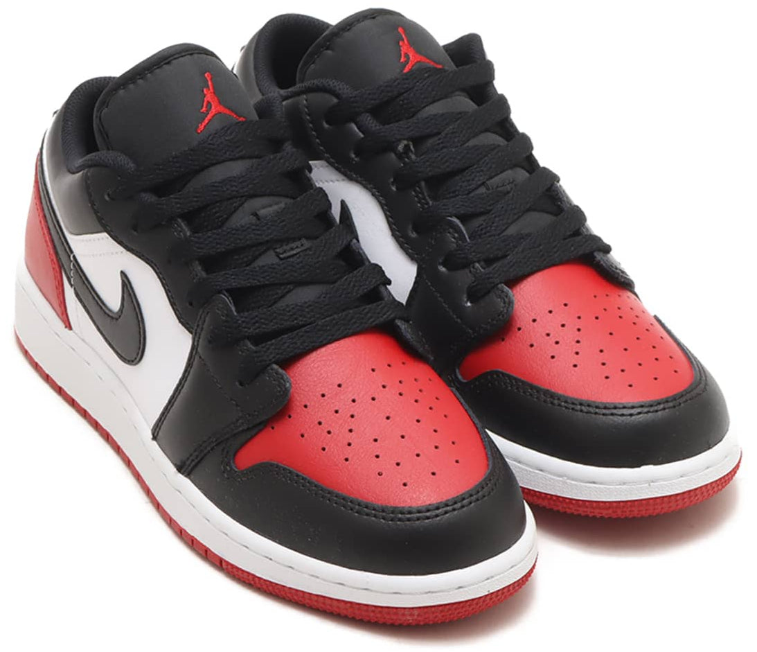Jordan 1 Low Bred Toe 2.0 (GS)