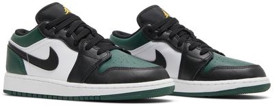 Jordan 1 Low Green Toe (GS)