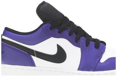 Jordan 1 Low Court Purple White (GS)
