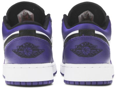 Jordan 1 Low Court Purple White (GS)