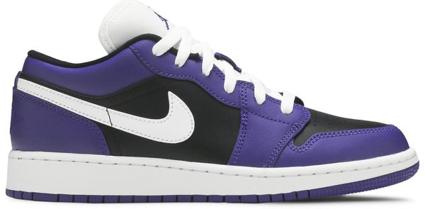 Jordan 1 Low Court Purple Black (GS)