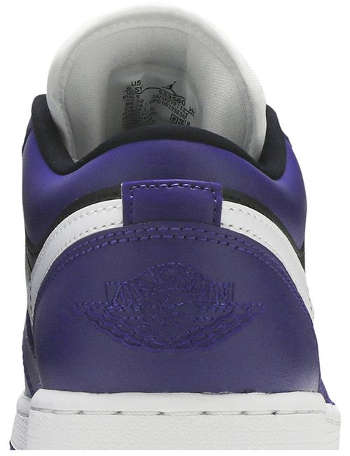 Jordan 1 Low Court Purple Black (GS)