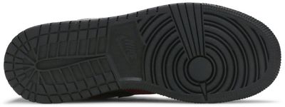 Jordan 1 Low Gym Red Black Pebbled (GS)