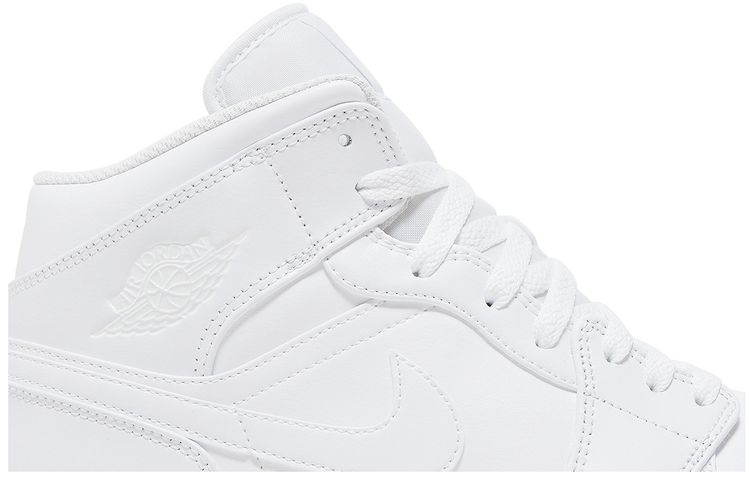 Jordan 1 Mid Triple White (2022)