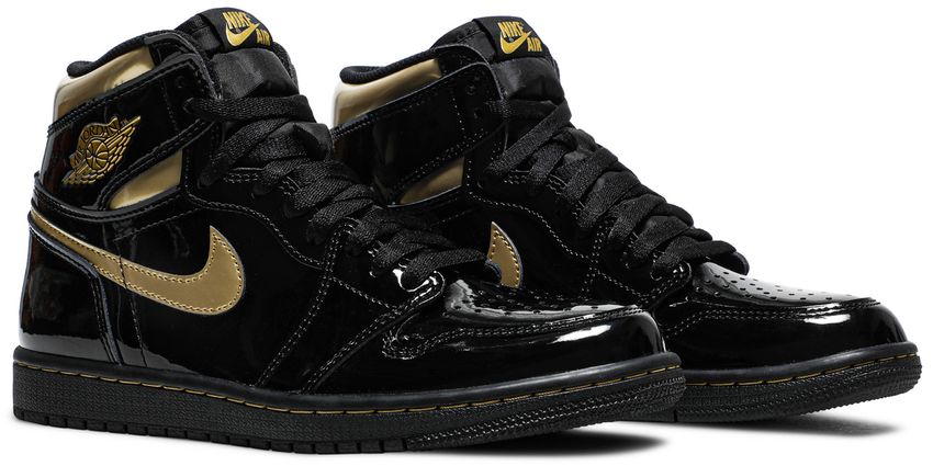 Jordan 1 Retro High Black Metallic Gold (2020)