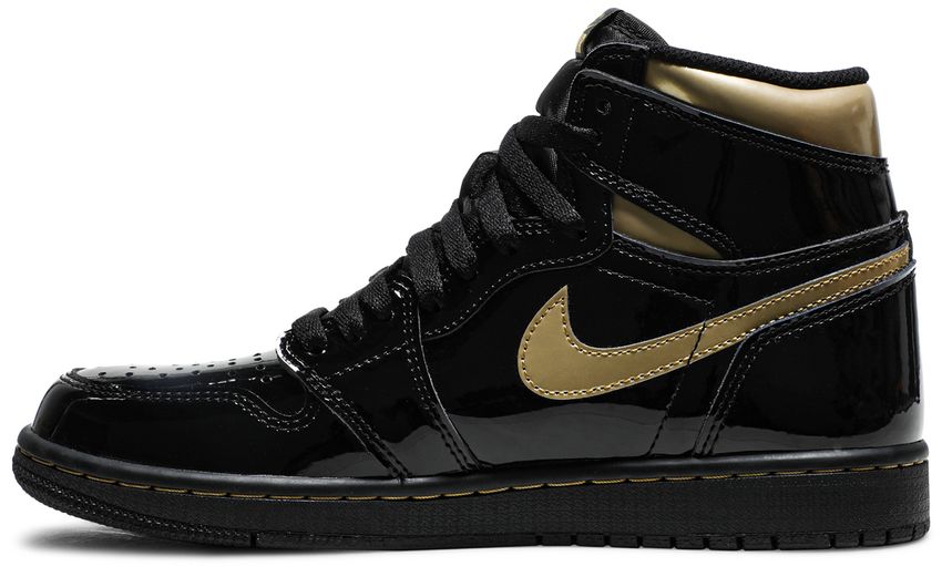 Jordan 1 Retro High Black Metallic Gold (2020)