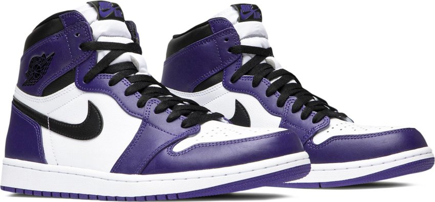 Jordan 1 Retro High Court Purple White