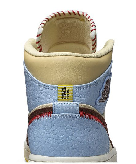 Jordan 1 Mid SE Fearless Maison Chateau Rouge