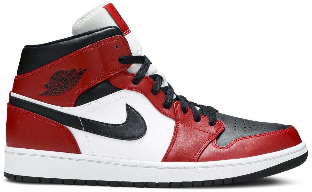 Jordan 1 Mid Chicago Toe
