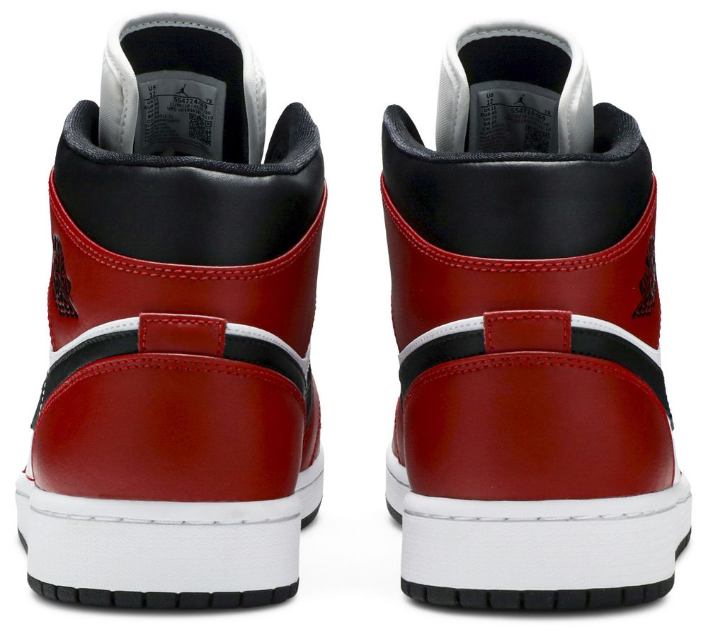 Jordan 1 Mid Chicago Toe