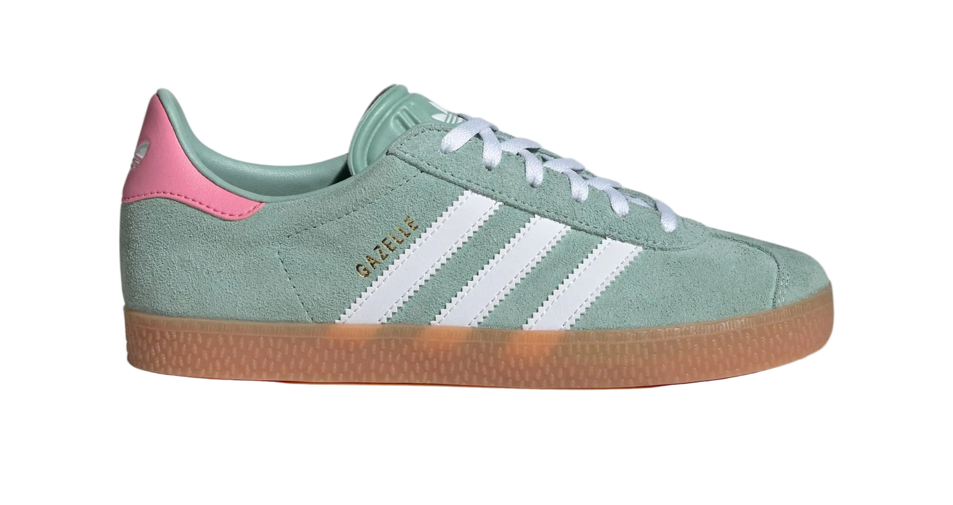 adidas Gazelle Hazy Green Bliss Pink (GS)