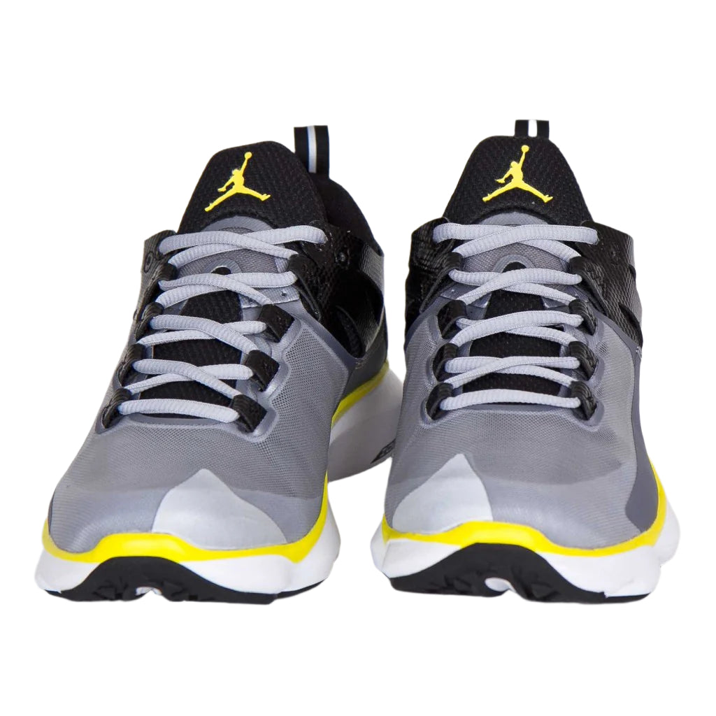 Jordan Flight Runner 'Wolf Grey Vibrant Yellow'